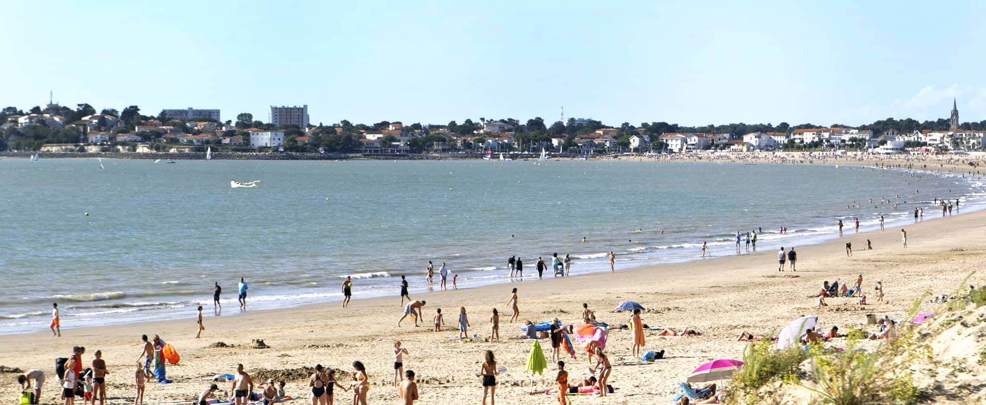 Bord de mer et plages à Royan en Charente Maritime